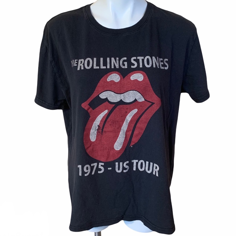 The Rolling Stones 1975 USA Tour T-Shirt